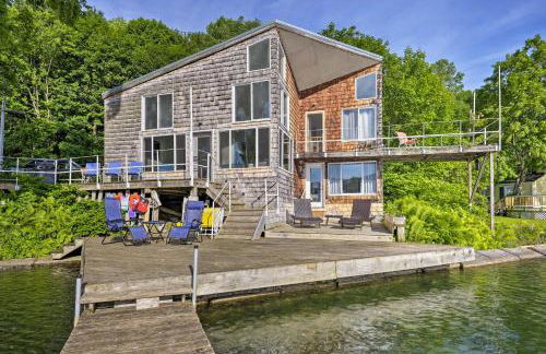 Waterfront DeRuyter Home with Private Dock! - Foto 1