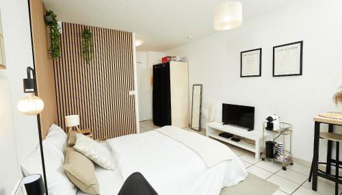 Le Chic Urbain - Hôpitaux Facultés - Chateau d'Ô - Free Parking - Foto 3