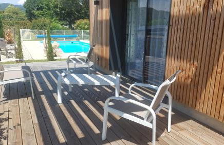 Terre de Crussol - Gite 3 étoiles en Ardèche, avec piscine et clim, 2-4 personnes - Photo 14