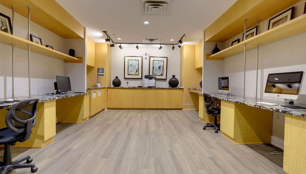 Sala de estar do lobby