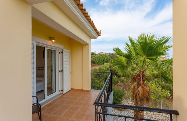 Skala Villa Yellow Large Private Pool Walk to Beach Sea Views A C Wifi - 2826 - Photo 8