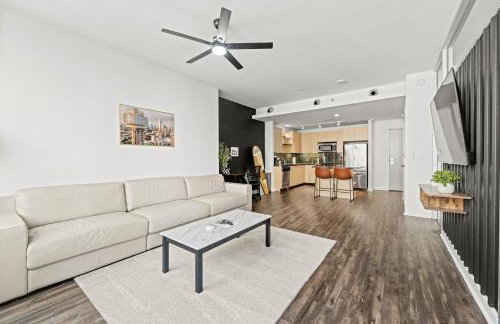 Modern Downtown Dallas City View High-Rise with Balcony, Gym, Pool, Free Parking 7th Floor - Foto 5