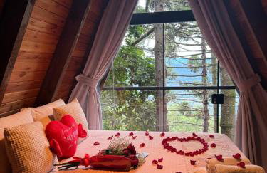 Cabanas da Mata Com Vista para as Montanhas na Serra Gaúcha - Foto 42