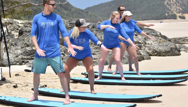 Join this surfing lesson