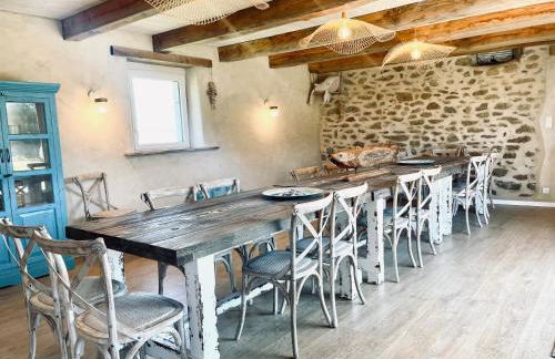 Maison Maillots et Bigorneaux, 15 pers, jacuzzi, 40m de la mer - Foto 17