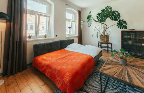 Ferienwohnung Gustav Kaiser Apartment - 60qm Design Fewo Zittauer Gebirge - Unterkunft in historischer Altstadt im Dreiländereck - Foto 13