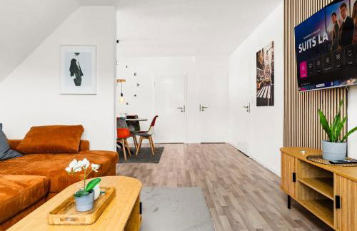 MOLA Apartments-Geräumiges Apartment in Wetter bis 6 Personen, XXL Couch, Parkplatz und WLAN - Foto 4
