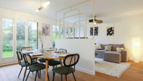 Garden Suite Suresnes 5 persons 2 BR near La Defense - Foto 4