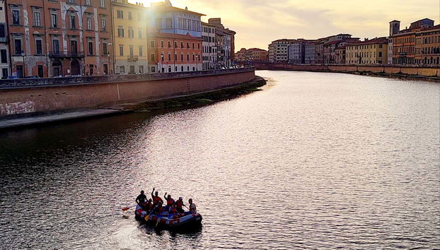 Float along the Arno River