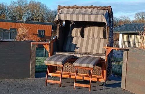 Chalet Black Pearl Ostsee nah Lübecker Bucht Hund Zaun umzäunt - Foto 3