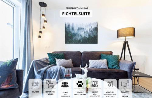 Die Fichtelsuite 1-6 Pers Ferienwohnung nahe Ochsenkopf Süd 800m in Fleckl - Foto 1