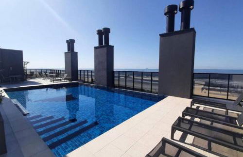 Studio 105 Maravilhoso Frente Mar Piscina Aquecida - Foto 9