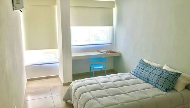 Beautiful Apartment With Pool, gym and Beach Just 80 Meters Walk, Fully Equipped - Foto 4, Habitación