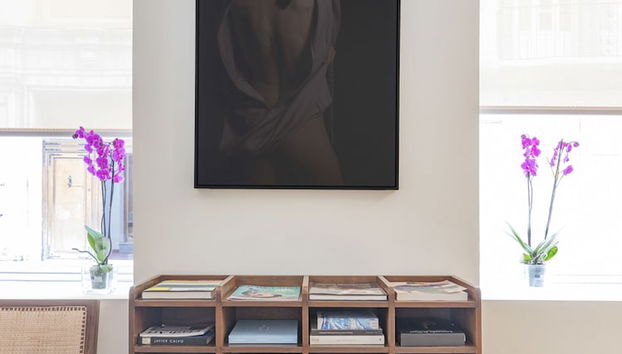 Coin salon dans le hall