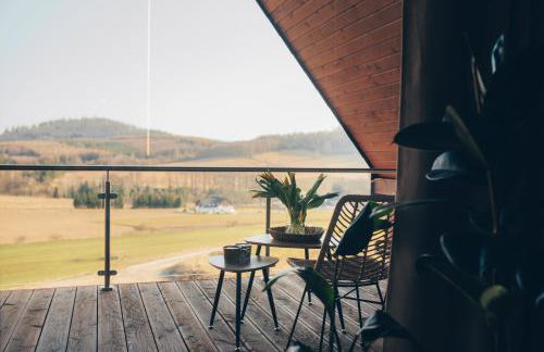 W Sercu Kotliny - luksusowe wille 8 osobowe z balią opalaną drewnem i widokiem na góry - Foto 23