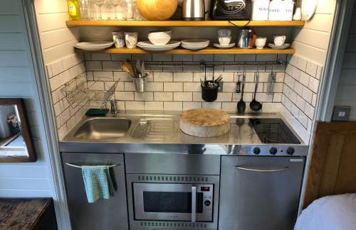 The Goods Wagon, private garden and stunning views - Foto 9