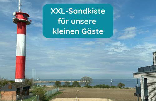 Meerglück am Beltblick Fehmarn - FeWo mit Sauna, Blick auf Ostsee und Leuchtturm, nur 150 m zum Meer - Foto 14