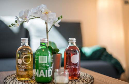 MOLA Apartments-Moderne Ferienwohnung im Herdecker Zentrum für 3 Personen-mit Balkon-Grill-Gratis Parkplatz-WLAN - Foto 6