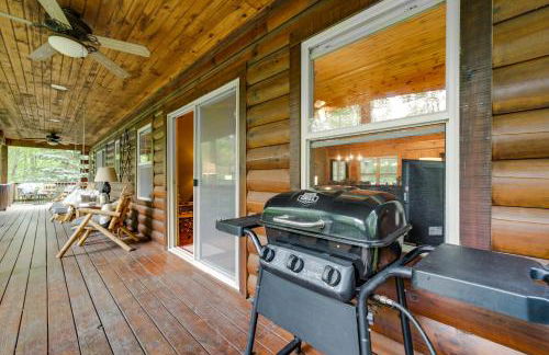 Peaceful Smoky Mountain Cabin with Deck and Fire Pit! - Foto 23