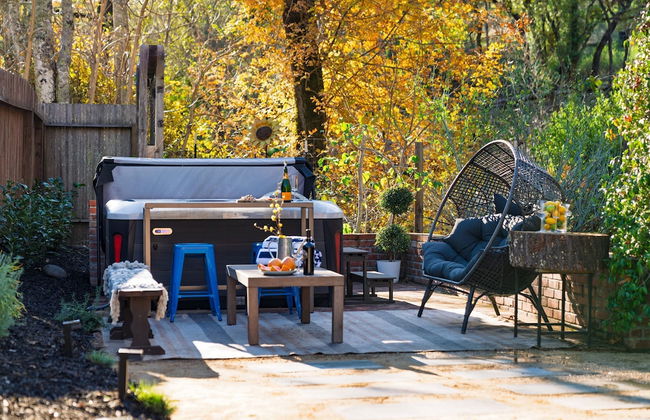 Sonoma Creek Haven Hot Tub Firepit Creekside Views Near Kenwood Wineries - Foto 43