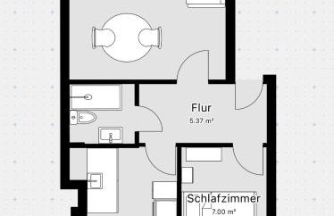 Exklusives City Apartment - Balkon - 24h Check-in - Foto 27