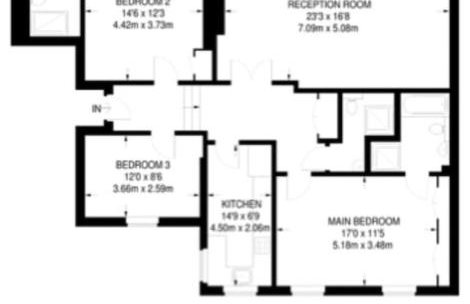 Luxury 3 bedroom, 3 bath apt by Oxford St & Soho - Foto 25