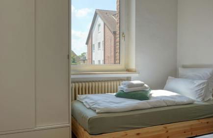 Großzügiges Industrie Design Apartment für bis zu 6 Personen, Nähe Messe und DUS, verkehrsgünstig - Familien, Gruppen und Firmen - Foto 34