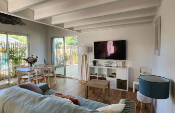 LesOyats33 - Maisonnette avec accès Piscine - Foto 5