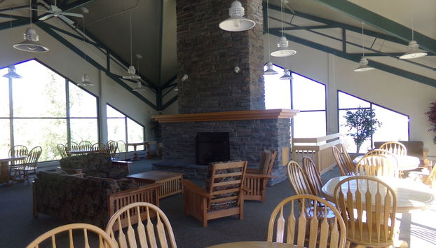 Zona de estar del vestíbulo