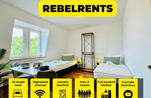 #3 RebelRents - 6P Apartment, Modern, stylisch und zentral! - Foto 1