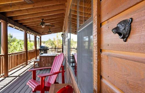 Cabin with Wild Horses, Fireplace, Dog Friendly & StarLink - Foto 36