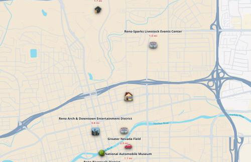 Historic 1914 Cottage, Near Downtown, UNR & Hospitals, Early Check In - Foto 38