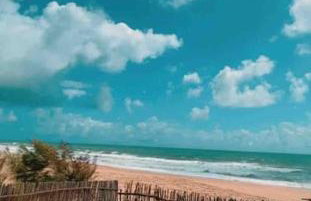 Paz, arte, beleza e natureza na praia de Sagi - Foto 7