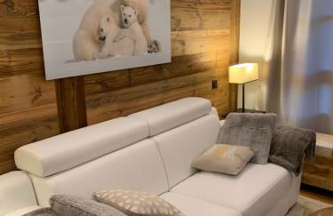 Appartement Luxe Prince des Cimes Arc 1950 Piscine intérieure et extérieure - Photo 9