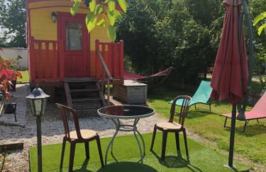 roulotte du domaine des Chevrettes - Foto 3