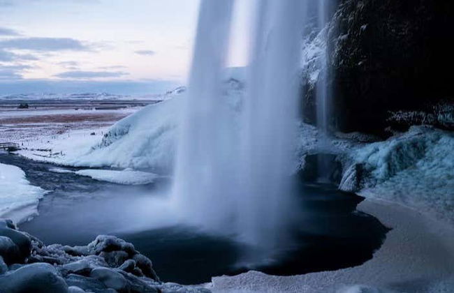 Seljalandsfoss & Skógafoss Waterfalls + Sólheimajökull Glacier - Photo 1