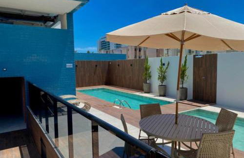 Amplo novo e moderno apartamento em linda praia de Maceió - Foto 18