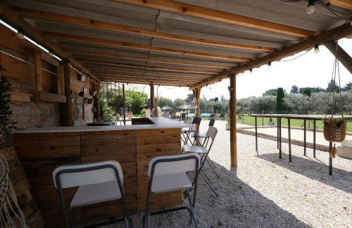 beautiful provencal mas with pool in barbentane, close to avignon, sleeps 8. - Photo 12