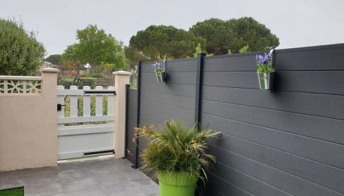 Villa tout confort dans résidence privée avec piscine à 500m de la plage - Climatisation, WIFI, parking - Foto 5, Garden