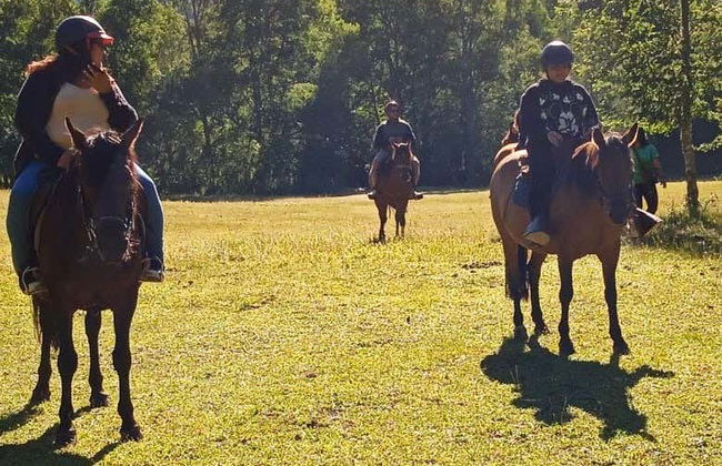 Paseo a caballo por las orillas del río Liucura - Foto 2