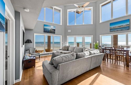 Oceanfront Galveston Beach House Steps to Sand! - Foto 3