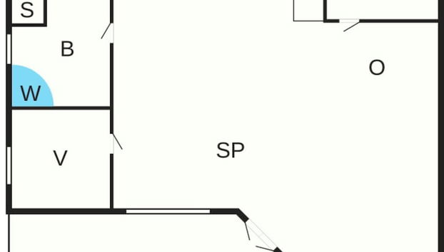 6 Person Holiday Home in Vaeggerlose - Foto 2, Plano