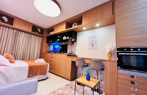 Granja Brasil - Lindo Studio - Com Piscina e Lazer - No Centro de Itaipava - Foto 36