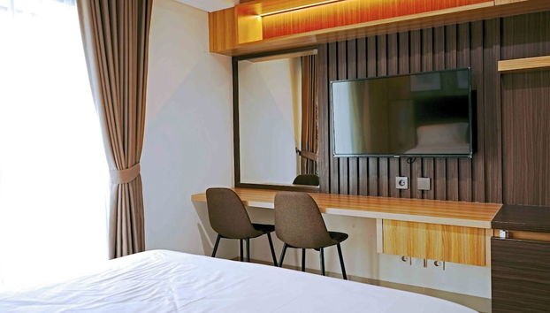 Modern Style Suite at Embarcadero Apartment Bintaro - Foto 2, Habitación