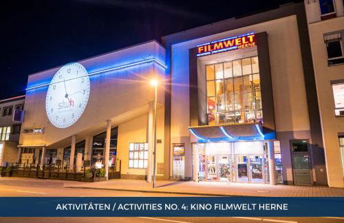 RtR Apartment Herne - Für 1 Person - Voll ausgestattet - Zentrum - Parken - Smart TV - WIFI - Modern - Foto 14