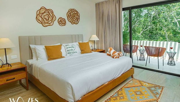 2 Br. Roof W/infinity Pool + Jacuzzi Spacious - Foto 5, Habitación