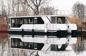 Deine schwimmende Auszeit auf dem Wasser - Festlieger Hausboot Tortuga - Foto 4