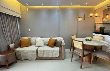 2 Quartos Luxo Vista Mar Ondina Apart - Foto 9