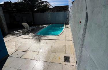 Casa Com Piscina - Mongaguá - Hidro - Wi-Fi - Piscina Grande - Foto 15