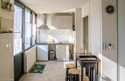Studio confortable à Abondant, 30 m² avec jardin équipé - Foto 2